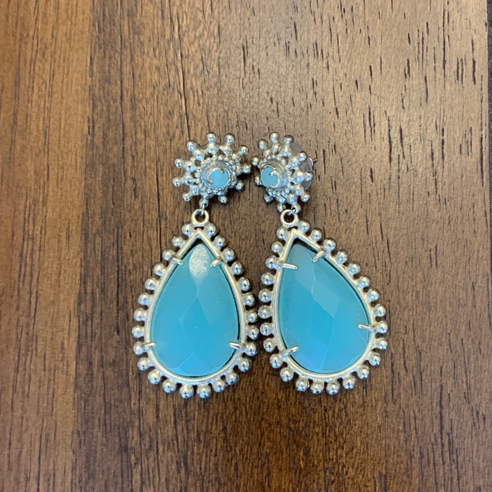 Kendra Scott chalcedony earrings